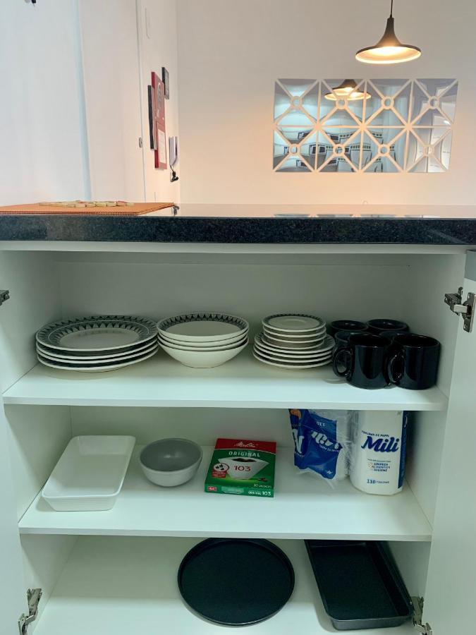 707- Apartamento Encantador, Amplo E Decorado, Quarto, Sala, Cozinha, Mobiliario Moderno, Cozinha Completa Com Utensilios , Excelente Vista Da Cidade E Localizacao Privelegiada No Bairro Bigorrilho Curitiba Kültér fotó