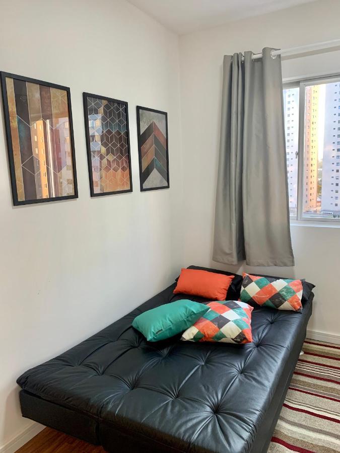 707- Apartamento Encantador, Amplo E Decorado, Quarto, Sala, Cozinha, Mobiliario Moderno, Cozinha Completa Com Utensilios , Excelente Vista Da Cidade E Localizacao Privelegiada No Bairro Bigorrilho Curitiba Kültér fotó