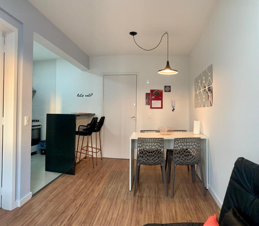 707- Apartamento Encantador, Amplo E Decorado, Quarto, Sala, Cozinha, Mobiliario Moderno, Cozinha Completa Com Utensilios , Excelente Vista Da Cidade E Localizacao Privelegiada No Bairro Bigorrilho Curitiba Kültér fotó